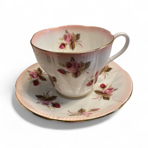 Royal Albert Teacups/Saucers Horizon Series -Made in England-Set of 4-8 pieces t - Picture 5 of 6
